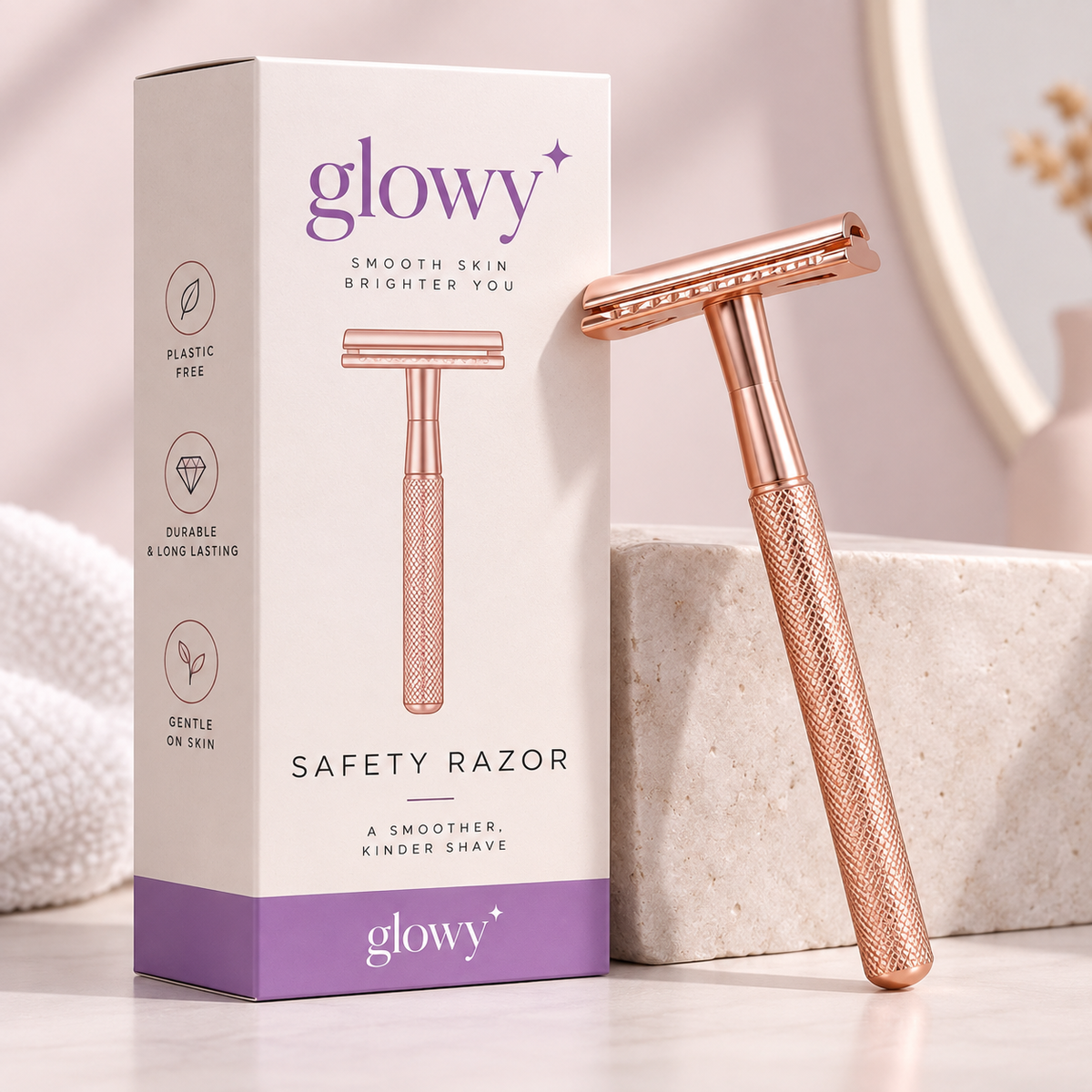 סכין הבטיחות של Glowy